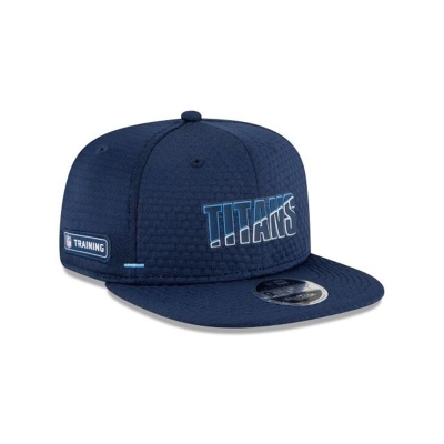 Blue Tennessee Titans Hat - New Era NFL Official Summer Sideline 9FIFTY Snapback Caps USA6910872